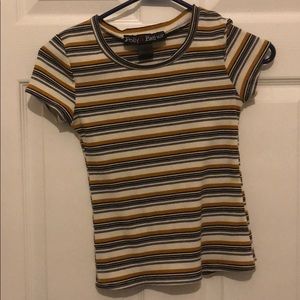 Striped tight shirt